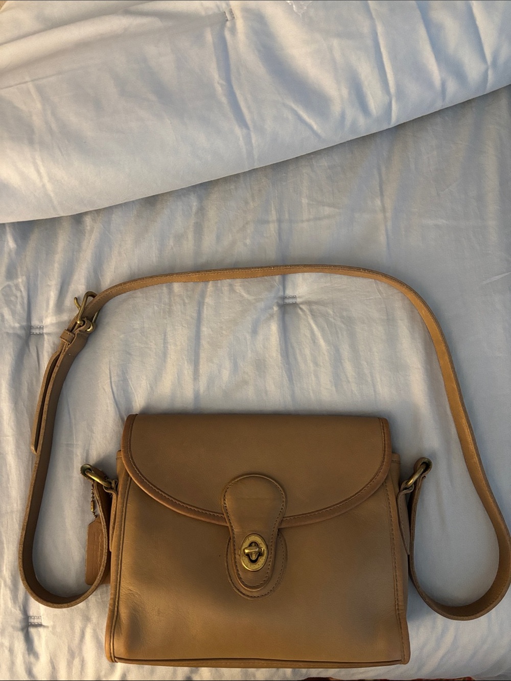 Coach Devon Taupe Crossbody